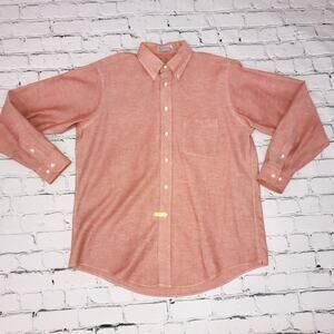 Red Men's Button Down Shirt